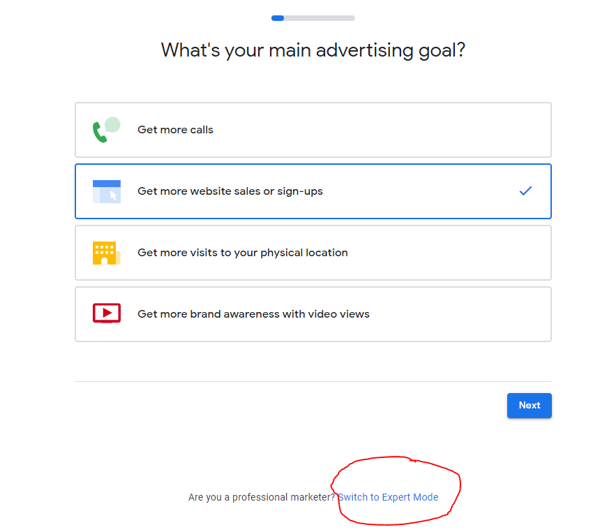 3 whats your main advertising goal b