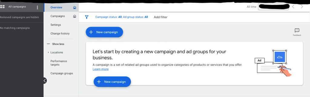 Create new a campaign