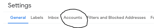 click on accounts
