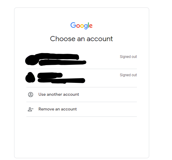 Log into your google account