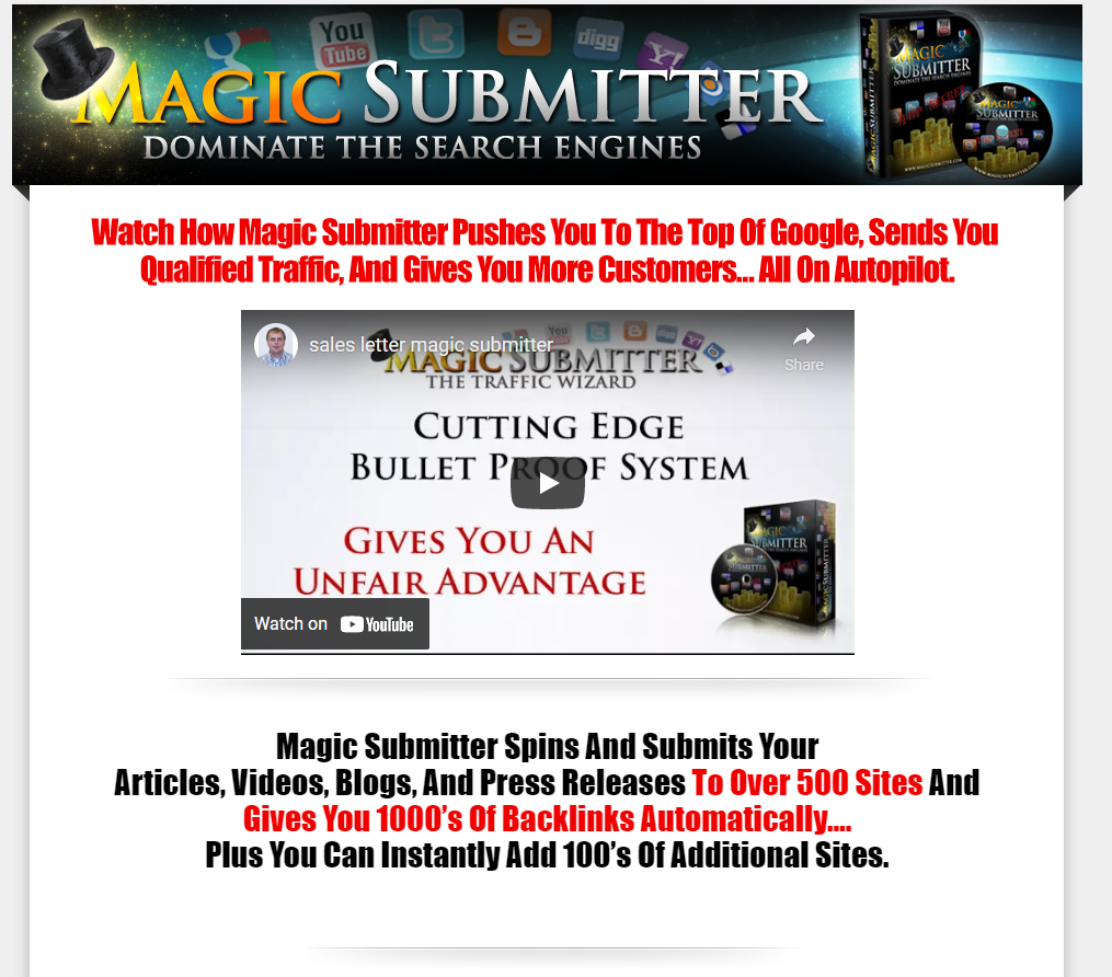 Magic Submitter review Alexandr Krulik