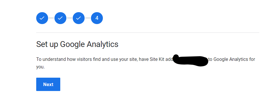 Site kit by google setup google analytics