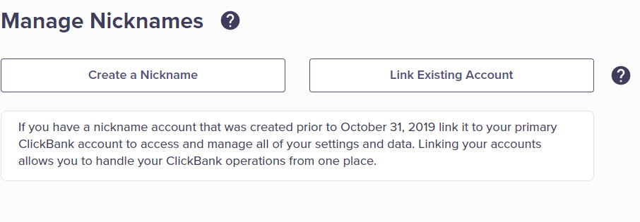 clickbank sign up create a nickname