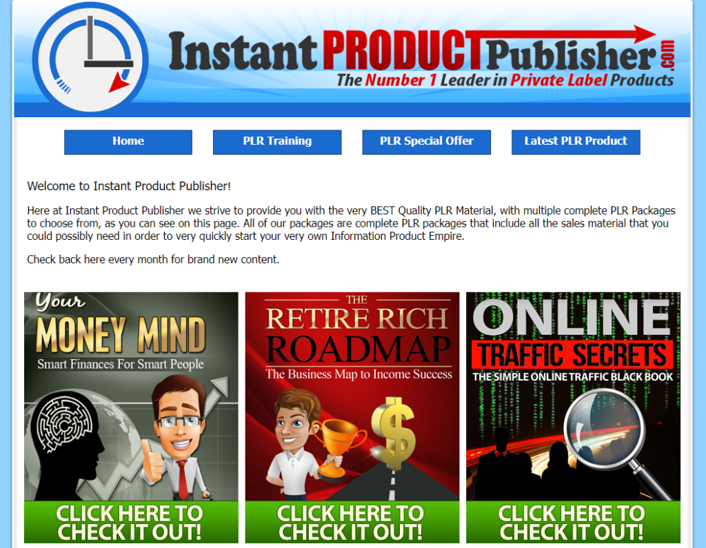 Instant Product Publisher