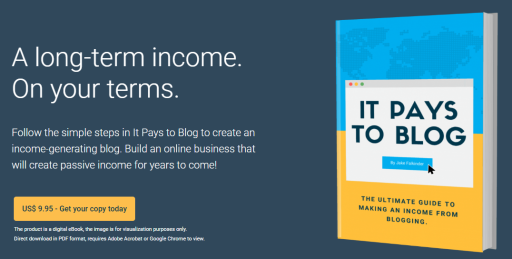 It Pays to Blog