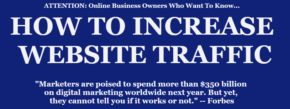 The Ultimate Secret To Website Traffic