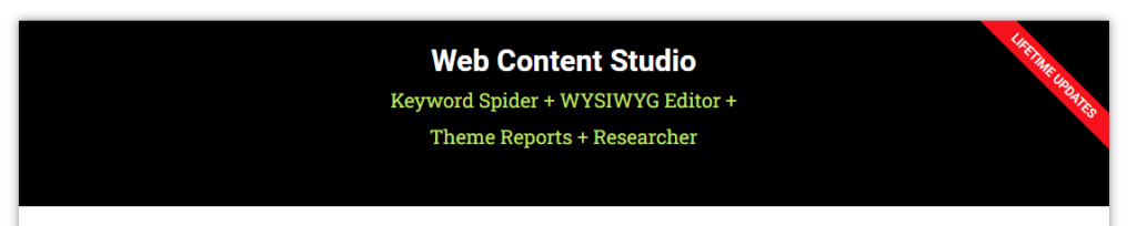 Web Content Studio