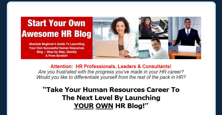 Start Your Own Awesome HR Blog