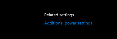 4 additional power settings